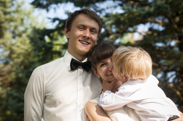 Liebe Hochzeit Gemeinsam Braut Bräutigam